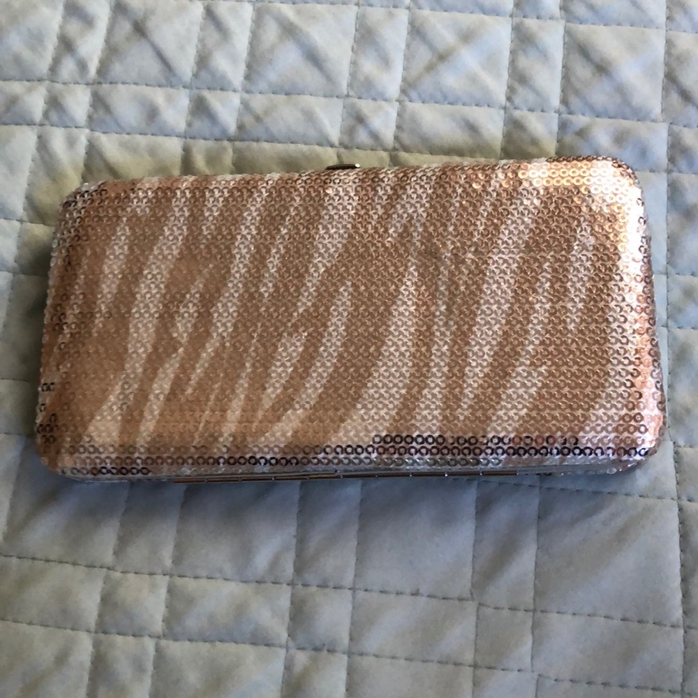 Sequins thin wallet. NWT